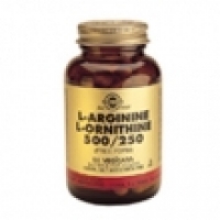 SOLGAR, L-ARGININE-L-ORNITHINE 500/250mg 50 ΔΙΣΚΙΑ