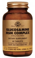 SOLGAR,GLUCOSAMINE MSM COMPLEX (SHELFISH FREE) 60 TABS