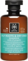 APIVITA,SHAMPOO FOR OILY ROOTS AND DRY ENDS 250ml