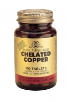 SOLGAR,CHELATED COPPER TABLETS