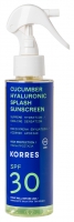 KORRES,CUCUMBER Hyaluronic Splash Sunscreen SPF30, 150ML