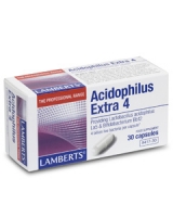 LAMBERTS, ACIDOPHILUS EXTRA 4 ,30 CAPSULES