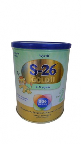 WYETH,S-26 GOLD 2  400gr