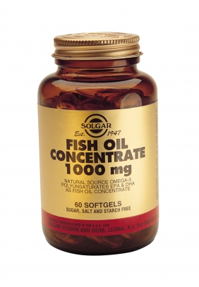 SOLGAR,FISH OIL CONCENTRATE 60 ΚΑΨΟΥΛΕΣ