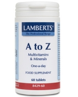 LAMBERTS,A to Z MULTIVITAMINS  60 TABLETS