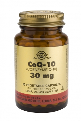 SOLGAR,COENZYME Q-10 30MG, 60 ΚΑΨΟΥΛΕΣ