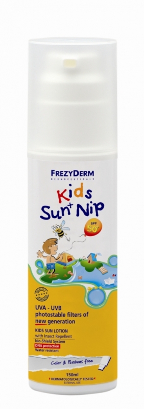 FREZYDERM,KIDS SUN+NIP SPF50+ LOTION