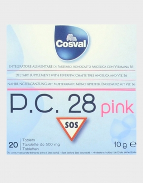 COSVAL,P.C. 28 PINK ΦΥΤΙΚΟ ΠΑΥΣΙΠΟΝΟ 20 ΤΑΜΠΛΕΤΕΣ