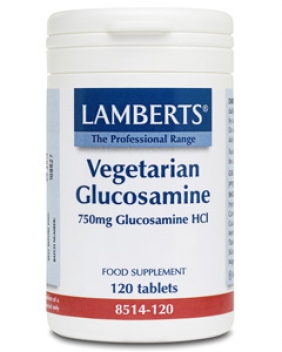 LAMBERTS,VEGETARIAN GLUCOSAMINE 750MG, 120 ΔΙΣΚΙΑ