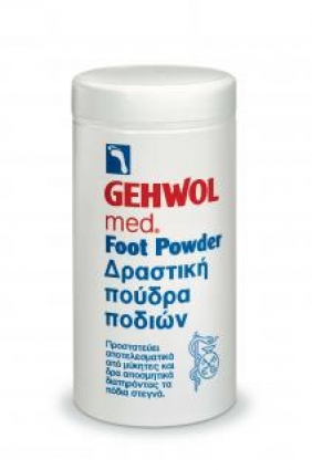 GEHWOL,MED FOOT POWDER ΔΡΑΣΤΙΚΗ ΠΟΥΔΡΑ ΠΟΔΙΩΝ 100GR