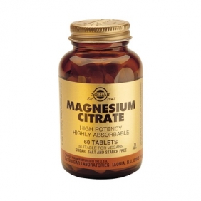 SOLGAR,MAGNESIUM CITRATE 60 ΔΙΣΚΙΑ