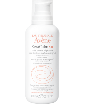 AVENE,XERA CALM A.D. HUILE LAVANTE RELIPIDANTE ΛΑΔΙ ΚΑΘΑΡΙΣΜΟΥ ΓΙΑ ΠΡΟΣΩΠΟ & ΣΩΜΑ 400